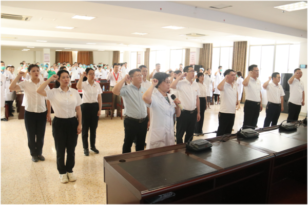 抚州市第一人民医院党委开展庆祝“七一”系列党建活动