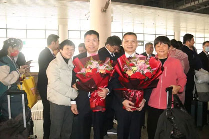 【载誉凯旋】我院支援突尼斯医疗队队员龚维良、曾胜荣载誉凯旋