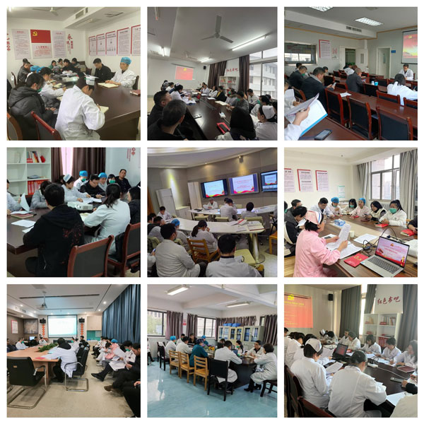 踔厉奋发担使命 勇毅前行谱新篇——抚州市第一人民医院各支部开展1月份主题党日 暨专题组织生活会和民主评议党员工作