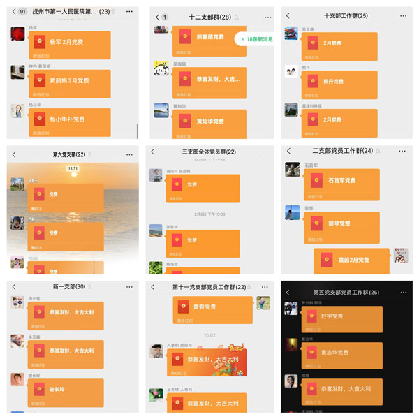 各支部开展2月份主题党日