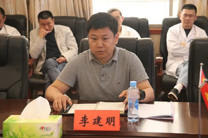 副市长黄智迅赴我院调研国家级、省级临床重点专科建设推进情况