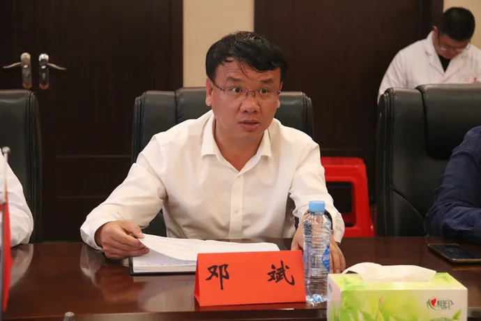 副市长黄智迅赴我院调研国家级、省级临床重点专科建设推进情况