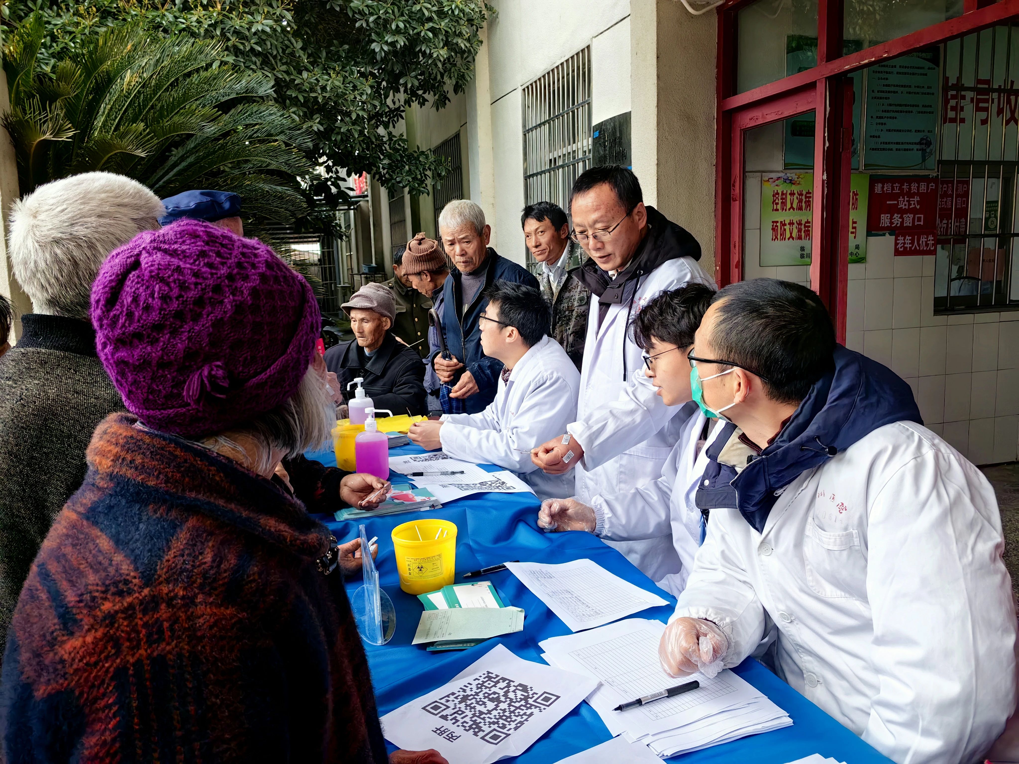 免费肝健康筛查走进试点乡镇