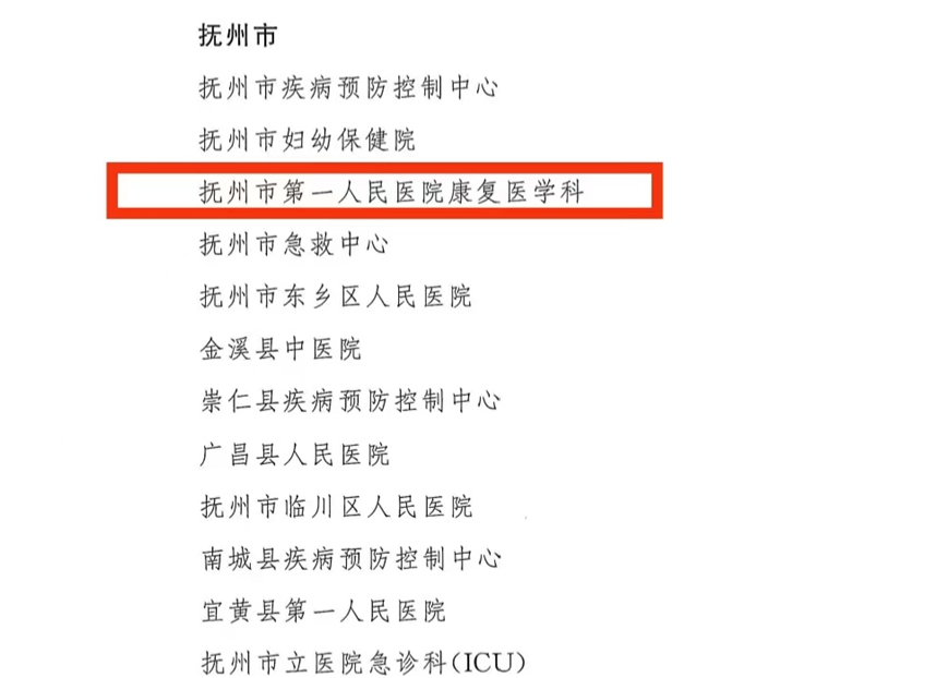 抚州市第一人民医院1个集体、6名个人荣获“江西省医疗卫生工作先进集体”和“江西省先进医务工作者”称号